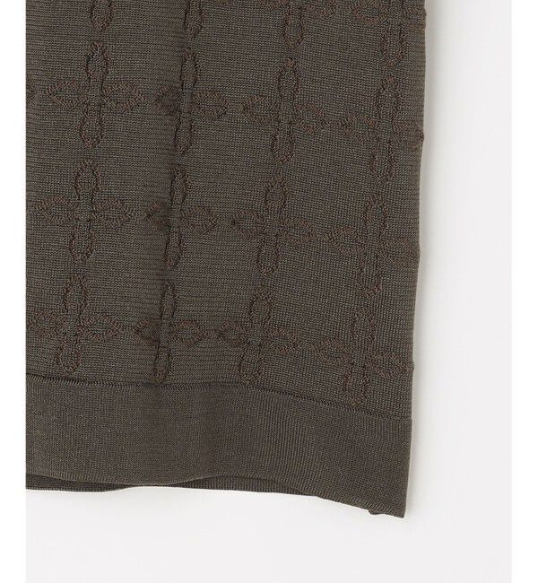 自由区「ジオメトリックアセテート カーディガン」|カーディガン|