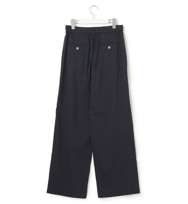 23区「【洗える】リネンレーヨンストレッチ ワイド パンツ」|その他|