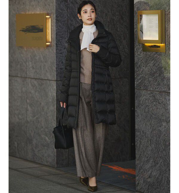 VERY掲載/新色追加】シレータフタ ロング ダウンコート（23区