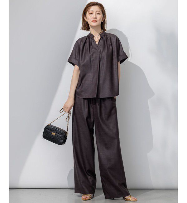 23区「ファスナー キルティング ショルダーバッグ」|ショルダー・メッセンジャー|