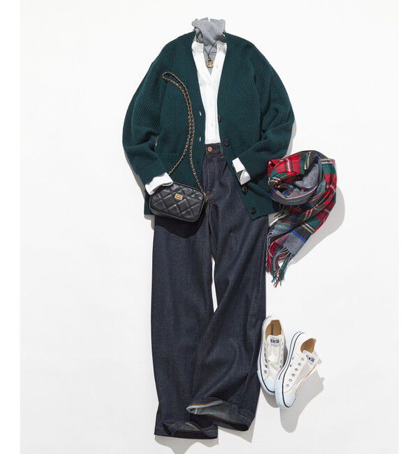 23区「ファスナー キルティング ショルダーバッグ」|ショルダー・メッセンジャー|