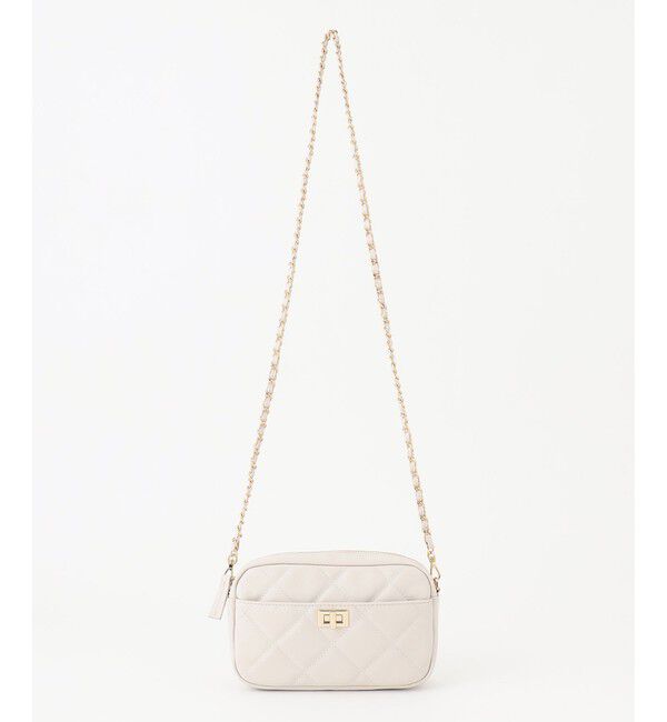 23区「ファスナー キルティング ショルダーバッグ」|ショルダー・メッセンジャー|