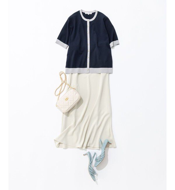 23区「ファスナー キルティング ショルダーバッグ」|ショルダー・メッセンジャー|