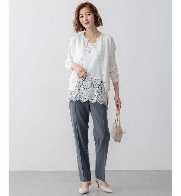 23区「ファスナー キルティング ショルダーバッグ」|ショルダー・メッセンジャー|