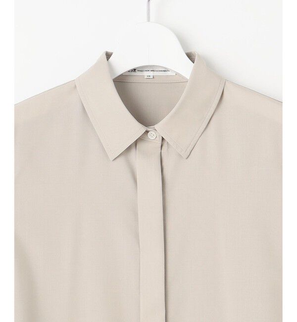 23区「【CLASSY.コラボ】ビスチェコンビ シャツワンピース」|ワンピース|