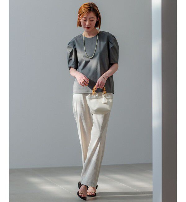 23区「バンブーハンドル ミニ ショルダーバッグ」|ショルダー・メッセンジャー|