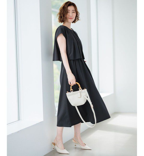 23区「バンブーハンドル ミニ ショルダーバッグ」|ショルダー・メッセンジャー|