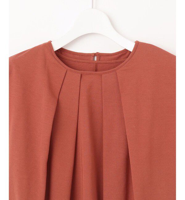 23区「【洗える】ドライコットンジャージー レイヤードワンピース」|ワンピース|