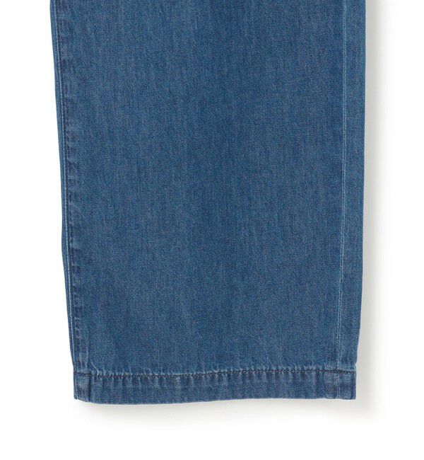 23区「【GLOW5月号掲載/洗える】ライトダンガリー ワイドパンツ」|デニム|