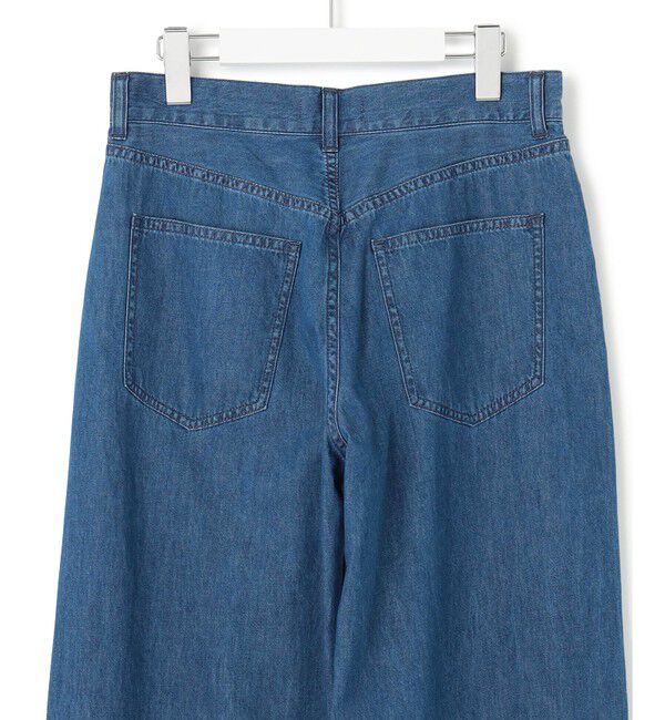 23区「【GLOW5月号掲載/洗える】ライトダンガリー ワイドパンツ」|デニム|