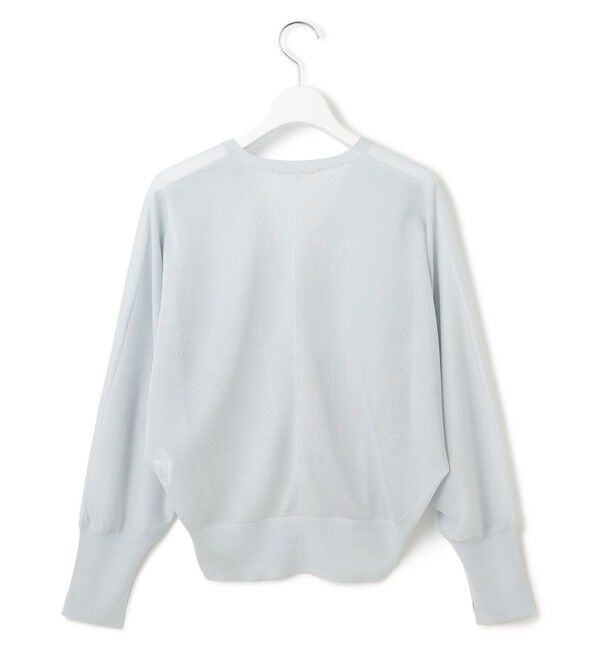 23区「【洗える】シャイニーシアー ドルマンスリーブ カーディガン」|カーディガン|