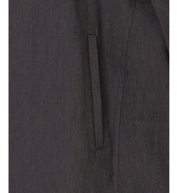 23区「【洗える】リネンレーヨンストレッチ ブルゾン」|ブルゾン・スタジャン|