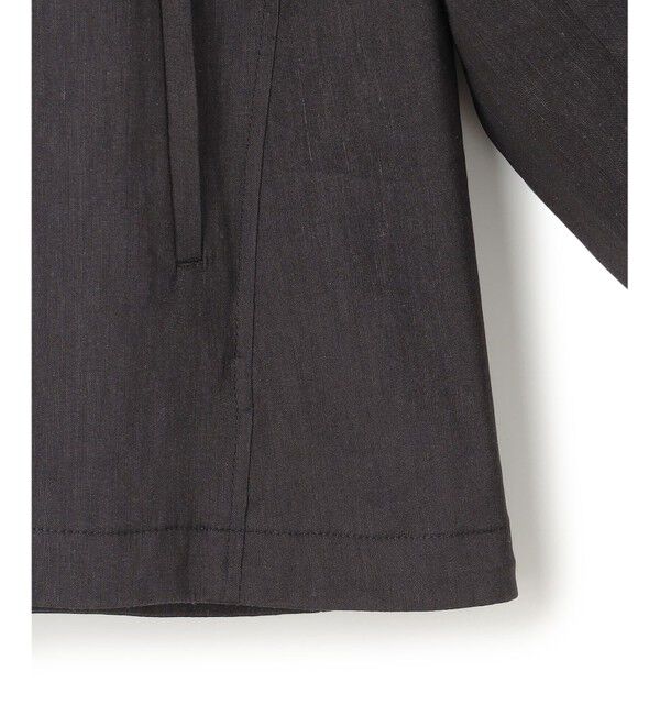 23区「【洗える】リネンレーヨンストレッチ ブルゾン」|ブルゾン・スタジャン|