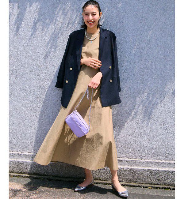 23区「【洗える】MANTECO ブライトワッシャー ワンピース」|ワンピース|