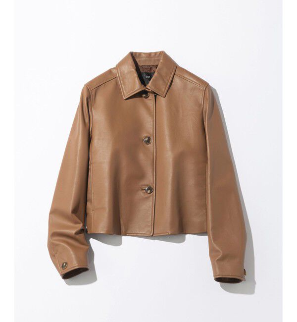 23区「ラムレザー ステンカラー ジャケット」|その他|