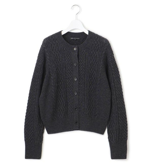 23区「【洗える】カシミヤブレンド ケーブルニットカーディガン」|カーディガン|