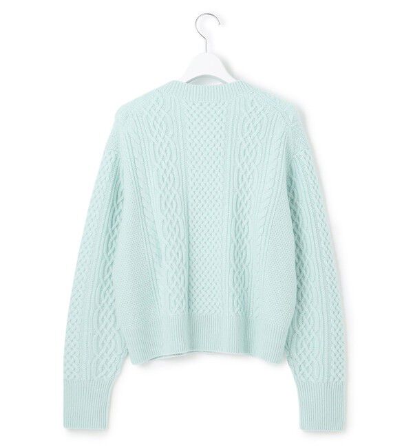 23区「【洗える】カシミヤブレンド ケーブルニットカーディガン」|カーディガン|