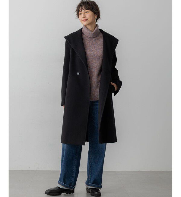23区「ウールカシミヤビーバー フーデット コート」|その他|