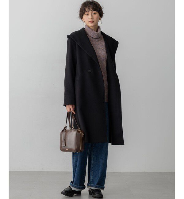 23区「ウールカシミヤビーバー フーデット コート」|その他|