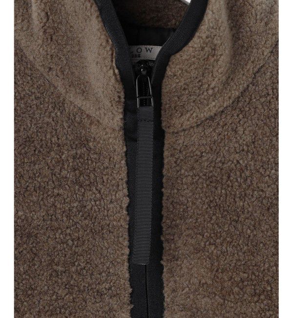 23区「【SLOW/一部店舗限定】エコファー ブルゾン」|ブルゾン・スタジャン|