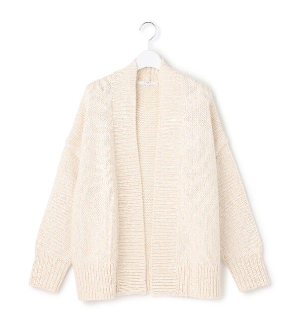 23区「【SLOW/一部店舗限定】チャンキー カーディガン」|カーディガン|