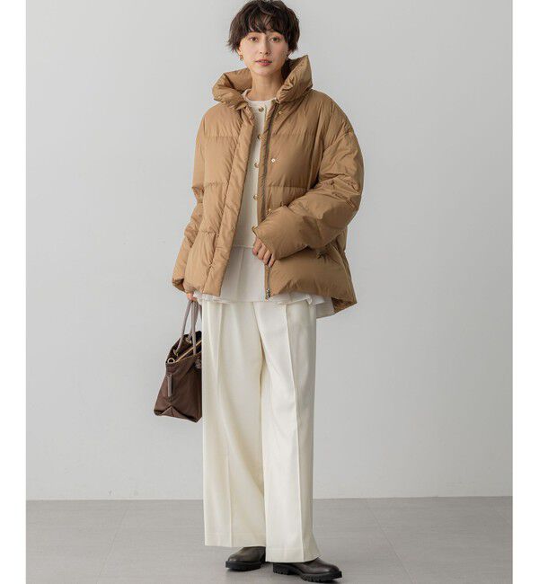 23区「【洗える】ベロアニット カーディガン」|カーディガン|