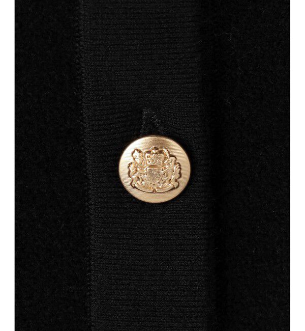 23区「【洗える】ベロアニット カーディガン」|カーディガン|