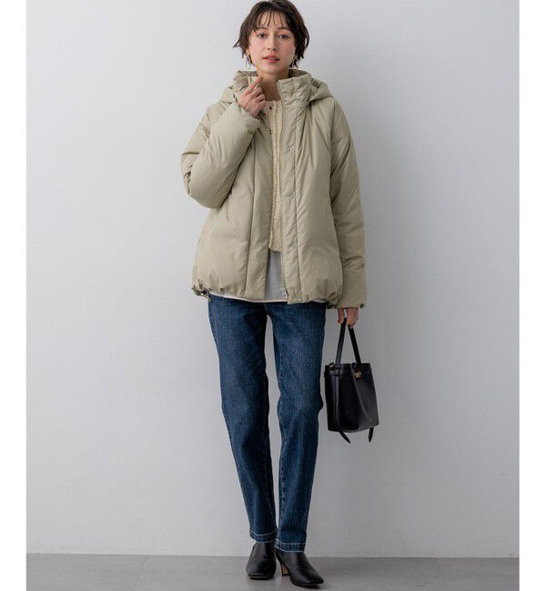 23区「【WEB&一部店舗限定】ステッチレス フーデット ダウン」|ダウン|