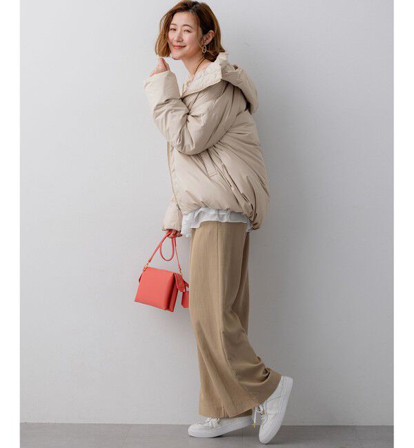 23区「【WEB&一部店舗限定】ステッチレス フーデット ダウン」|ダウン|