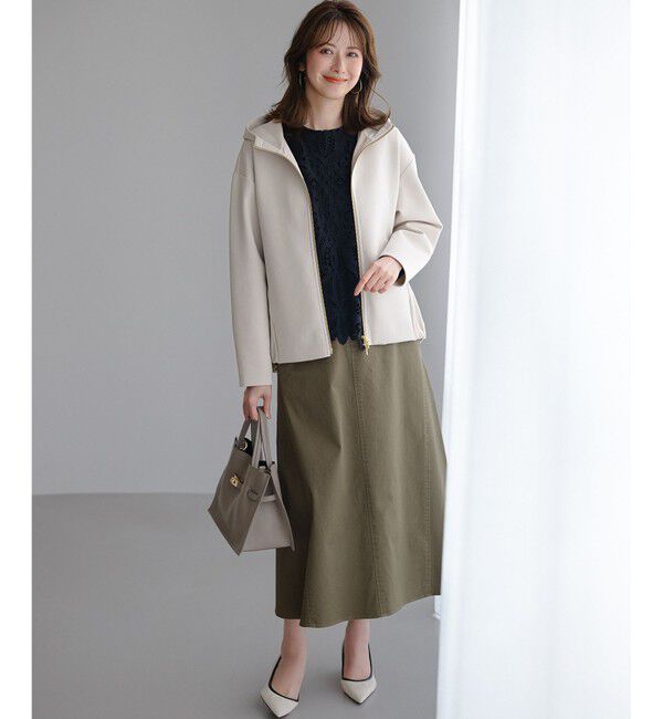 23区「コットンダンボール フーディー アウター」|その他|