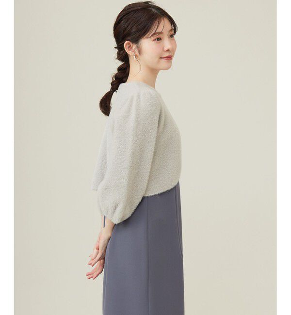 any SiS「【洗える】フェザーニット カーディガン」|カーディガン|