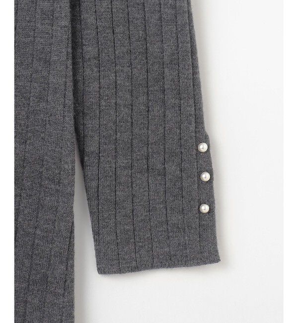 ANY SIS「【洗える】求心リブニット ワンピース」|ワンピース|