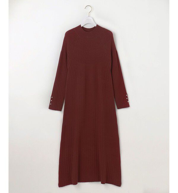 ANY SIS「【洗える】求心リブニット ワンピース」|ワンピース|