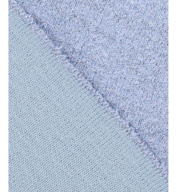 ANY SIS「バイカラーラメニット カーディガン」|カーディガン|