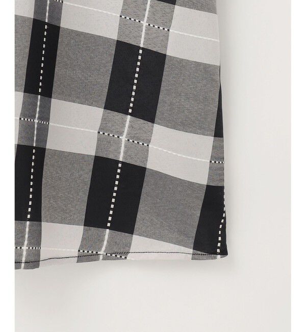 ANY SIS「【洗える】チェックドッキング ワンピース」|ワンピース|