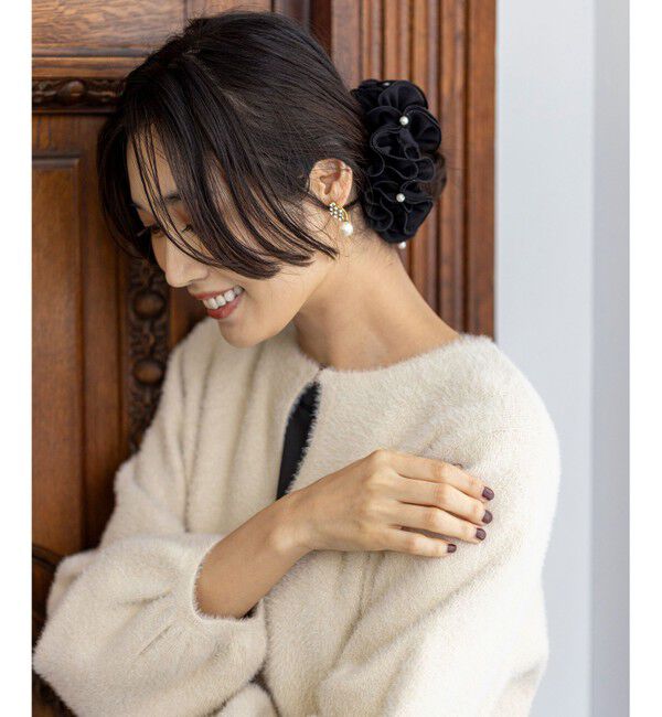 ANY SIS「【洗える】フェザーボレロ カーディガン」|カーディガン|