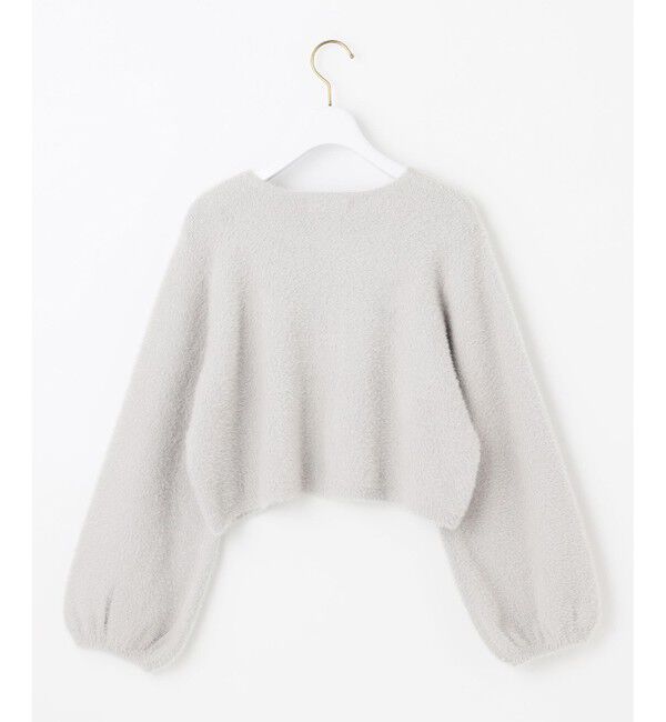 ANY SIS「【洗える】フェザーボレロ カーディガン」|カーディガン|