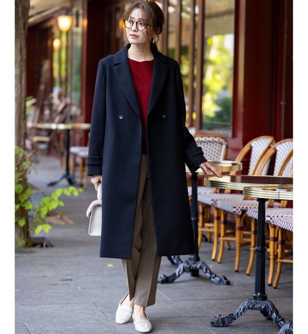 ウールライクロング チェスターコート（ANY SIS）｜ルミネの