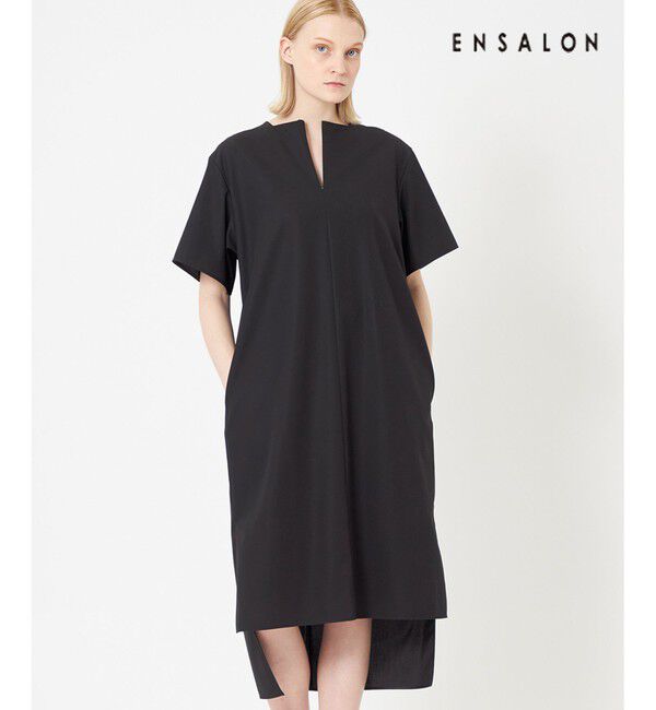 BEIGE,「【WEB限定】ONYX / シャツワンピース」|ワンピース|Black