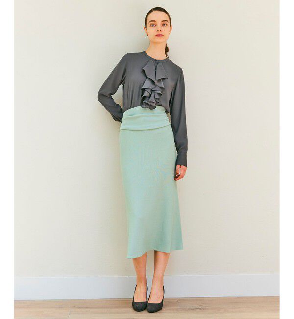 BEIGE,「【WEB限定】KINABALU / ニットスカート」|スカート|