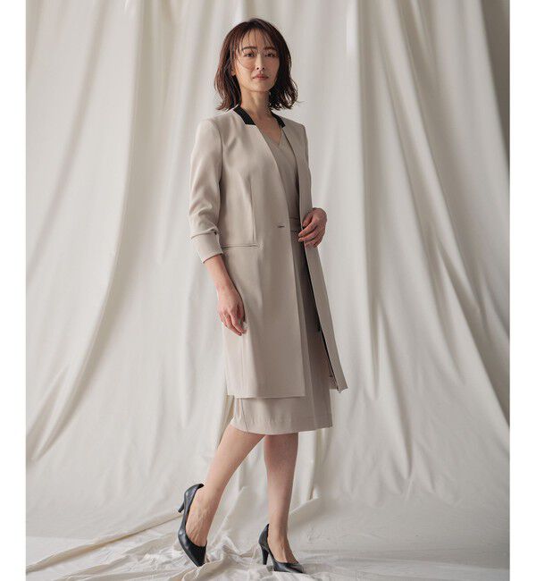 BEIGE,「【WEB＆一部店舗限定】CINDY / ラップドレス」|ワンピース|