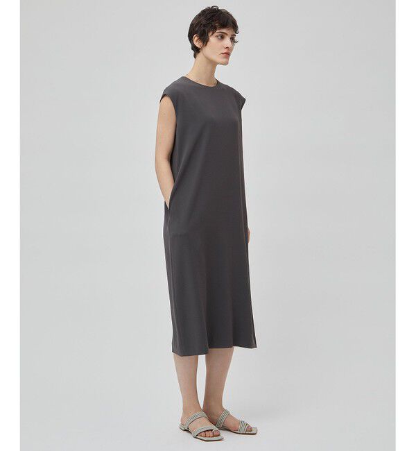 BEIGE,「【L-size】CINDY / サイドタックドレス」|ワンピース|