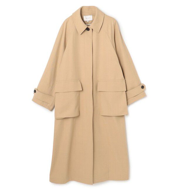 BEIGE,「MOLUCCELLA / オーバーサイズステンカラーコート」|ステンカラーコート|