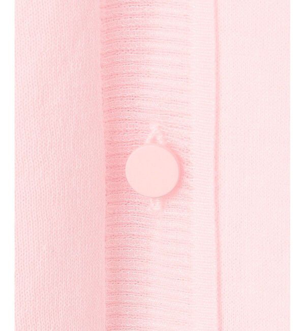 BEIGE,「【洗える】JULIE / シルク混シアーVネックカーディガン」|カーディガン|