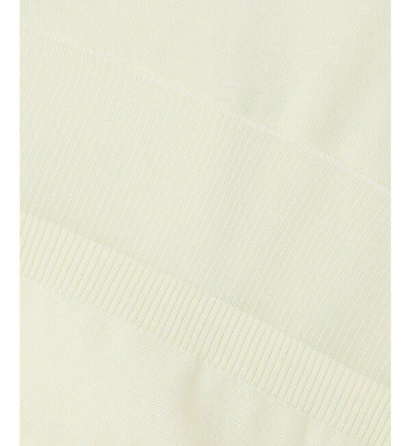 BEIGE,「【洗える】JULIE / シルク混シアーVネックカーディガン」|カーディガン|