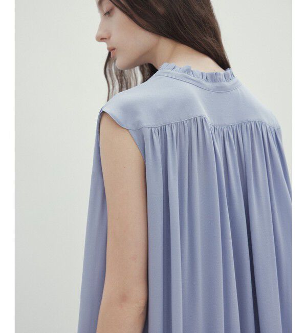 BEIGE,「【洗える】MUSCARI / ソフトシルクスキッパードレス」|ワンピース|