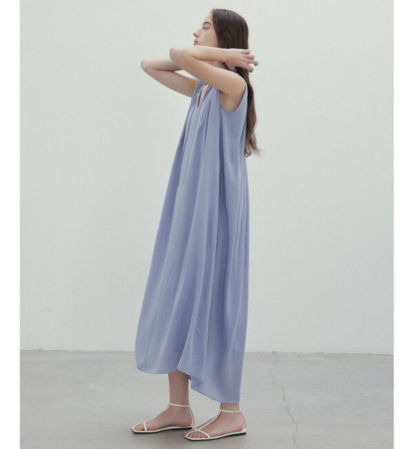 BEIGE,「【洗える】MUSCARI / ソフトシルクスキッパードレス」|ワンピース|