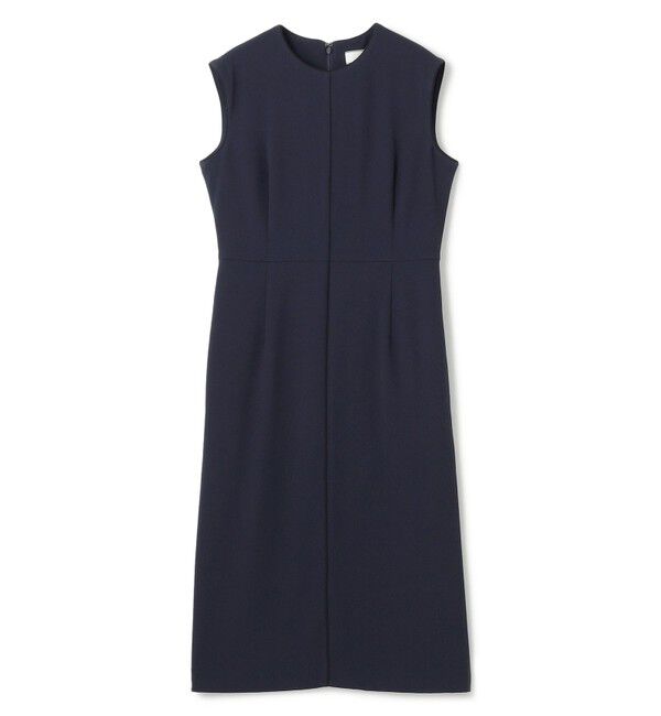 BEIGE,「【洗える】CINDY / クルーネックノースリーブワンピース」|ワンピース|