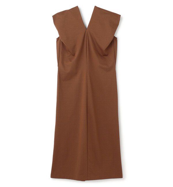 BEIGE,「【洗える】SCALA / コットンリネンボリュームスリーブワンピース」|ワンピース|