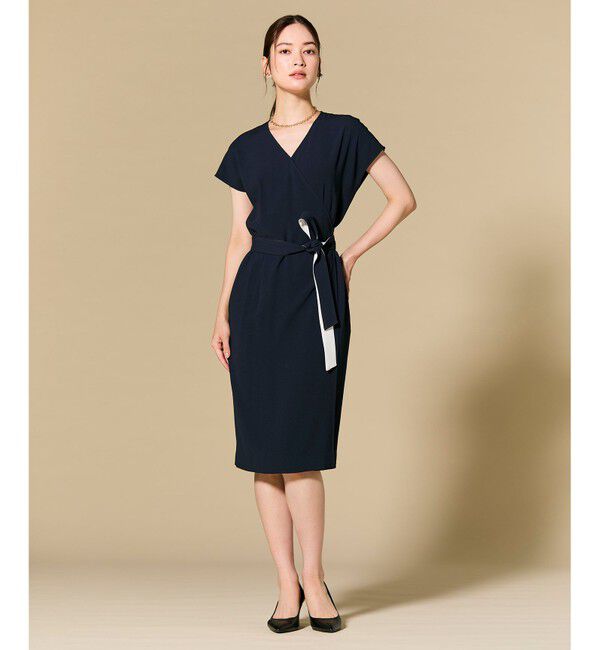 BEIGE,「【Lsize・セットアップ対応】CINDY / ラップドレス」|ワンピース|